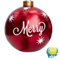 thumbnail image 1 of 60CM Outdoor Christmas Inflatable Decorated Ball Giant Big PVC Balls  Tree Decoration Inflatable Toy Ball Christmas Supplies, 1 of 5