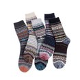 thumbnail image 1 of XZNGL Cozy Socks for Men 5Pairs Men Warm Winter Socks Retro Print Thick Knit Cozy Middle Tube Socks Winter Socks for Men Thick Socks for Men Men Warm Socks Tube Socks Men, 1 of 2