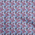 thumbnail image 1 of oneOone Cotton Poplin Medium Blue Fabric Texture Craft Projects Decor Fabric Printed By The Yard 42 Inch Wide, 1 of 5