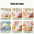thumbnail image 4 of Tunhigl Ice Ice Tray Ice Maker With Lid Ice Bucket Press Type Easy To Release Ice Cup Suitable For Refrigerator Whiskey Water, 4 of 8