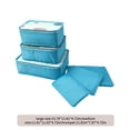 thumbnail image 3 of Fridja 6Pcs Compression Packing Cubes for Travel, Luggage Organizer Bags, Zipper Packing Cubes for Suitcases, 3 of 5