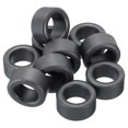 thumbnail image 1 of Unique Bargains Noyau de Toroid en Ferrite, Noyau de Toroid 1,2 Pieds Odx0,7 Pieds Idx0,6 Pieds H, Noir 10 Pack, 1 of 5