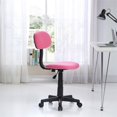 thumbnail image 2 of Nouvelle Chaise de Bureau d'Ordinateur en Tissu Rose, 2 of 5