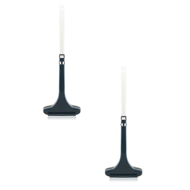 Oleegame 2PC Cleaning Brush Removable Long Handle Cleaning Clean Mosquito Net Shielding Cleaning Brush