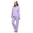 thumbnail image 3 of White Mark Pyjama Trois Pièces à Boutons pour Femme, 3 of 6