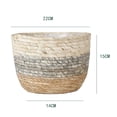 thumbnail image 2 of Pots pour Plantes Pots pour Plantes Panier de Rangement Panier Tissé Cache-Pots Panier de Rangement Plante Panier Tissé Jardinière Pot de Fleurs en Paille, 2 of 2