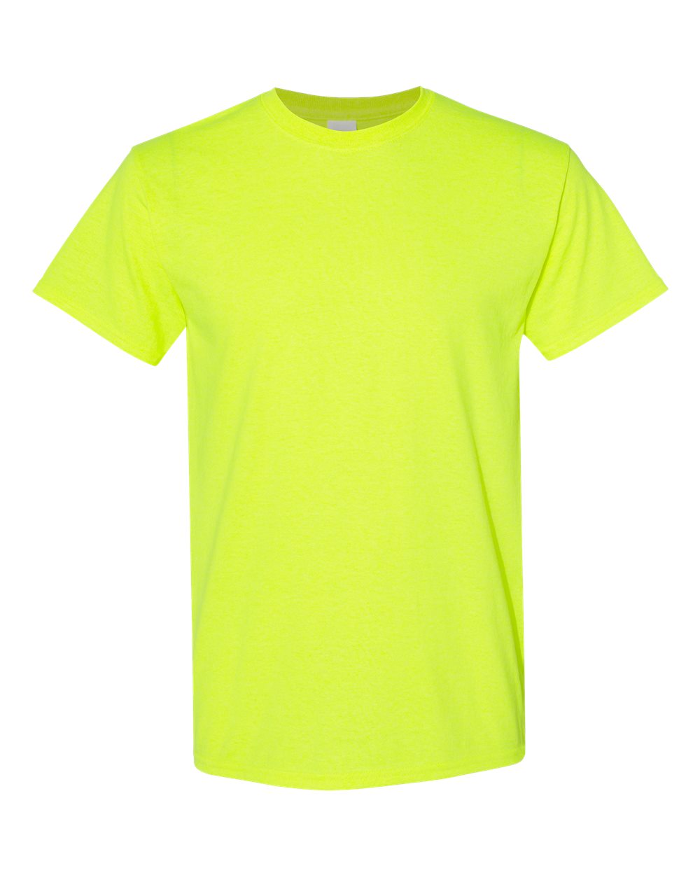 Heavy Cotton T-Shirt, 3XL, Safety Green
