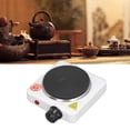 thumbnail image 1 of Mini Mini Electric Stove 500W Multifunctional Adjustable Temperature Small Hot Plate Kitchen Countertop Heater For Milk Water Coffee Tea US Plug 110V, 1 of 8
