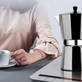 thumbnail image 2 of 50/100/150/300/450/600ml Coffee Maker Espresso Percolator Stove Top Pot Kettle, 2 of 7