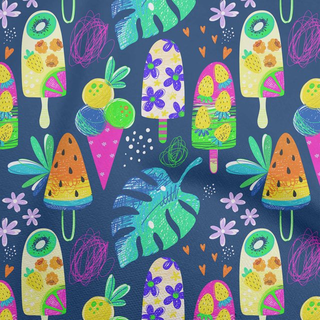 oneOone Viscose Chiffon Tissu Bleu Texture Matière de Robe Tissu Imprimé Tissu au Mètre 42 Pouces Wide-R0
