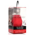thumbnail image 1 of Bloomgasm Vibromasseur Clitoridien Rose Double Tease, Rouge, 1 of 5