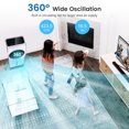 thumbnail image 2 of Giantex 3-in-1 Evaporative Air Cooler, Portable Oscillating Swamp Cooler w/ 3 Modes, 24 Level Wind Speeds, Air Cooler for Room Home Office, 2 of 10