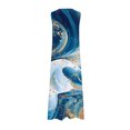 thumbnail image 5 of Ovzne Robes d'Été pour Femmes 2025 Robe Femme Mode Confortable Été Imprimé Sans Manches Col en V Robe Maxi Grande Taille Imprimée Liquidation, 5 of 5