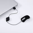 thumbnail image 2 of Lovely Mini Wired Mouse Retractable USB Cable Ergonomic Office wired mouse; Computer PC Laptop Gaming Mice, 2 of 9