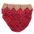 thumbnail image 2 of Turban Head Wrap, Muslim Turban Hat Multicolor Floral Design Stylish Exquisite Comfortable Breathable  For Daily Wear For Worship Wine Red, 2 of 8