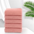 thumbnail image 2 of Serviette en Velours 5 Pcs Serviette de Visage Douce Absorbante Lavage du Visage Ah, 2 of 6