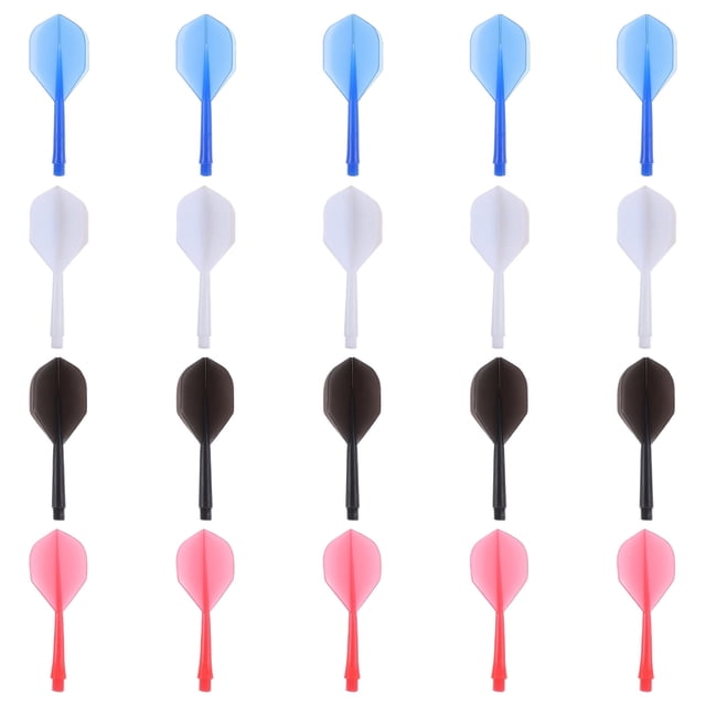 20Pcs Dart Flights Professional Dart Tails Wear-resistant Dart Flights Thread Dart Tails