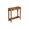 thumbnail image 3 of Safdie & Co. Table Console 31L Bois Brun Récupéré 1 Étagère, 3 of 4
