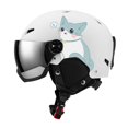thumbnail image 3 of DYNWAVECA Casque de Ski Résistant aux Chocs Facile à Enfiler Visière Intégrée pour Patinage Extérieur S, 3 of 9