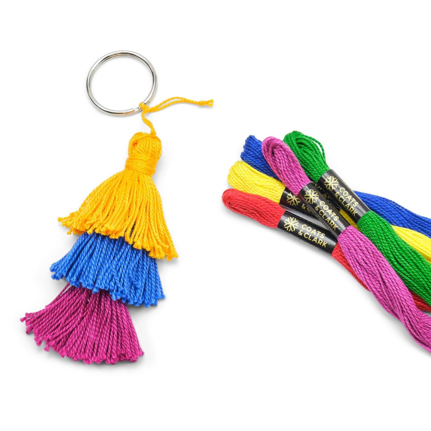Coats & Clark™ Craft Thread Friendship Bracelet Kit, 105 Set