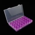 thumbnail image 5 of Cosmetic Cases Gospire Small 28 Grids Box Clear Plastic Jewelry Craft Storage Container Painting Embroidery Diy Art Craft Accessory Organizer Case (Colorful), Cosmetic Cases for Women, 5 of 5
