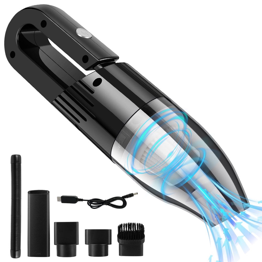 MesaSe Mini Car Vacuum Cleaner Cordless Handheld Vacuum 2000mAh USB Rechargeable Vacuum for Car Home Office Cleaning