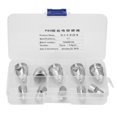 thumbnail image 1 of P80 Electrode Nozzle Plasma Consumable Cutter Torch Electrode Tip Set 5pc (5pcs Silk Electrode), 1 of 9