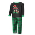 thumbnail image 3 of Christmas Family Matching Pajama Red Holiday Pjs Sets Cotton Sleepwear, 3 of 9