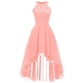 thumbnail image 3 of Gspmoly Robes pour Femmes, Printemps et Été Col Rond Ajouré Coupe Ajustée Sans Manches Robe à Encolure Suspendue Robes de Soirée pour Femmes Offres du Jour, 3 of 6