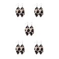thumbnail image 1 of QualitChoice Leopard Print Earrings Body Decoration Water Drop Ear Dangles Birthday Gift Type 13 5Set, 1 of 6