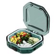 thumbnail image 2 of SuoKom Pills Organizer Airtight Pills Box Pills Dispenser Home Travel Supplement Holder Portable Compact Pills Box, 2 of 7