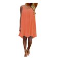 thumbnail image 1 of Robe à Bretelles Spaghetti pour Femmes Été Mode Femmes Bretelles Spaghetti Dos Ajouré Été Chiffon Plage Robe Courte, 1 of 5