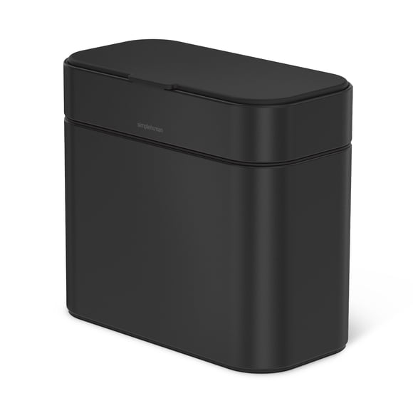 Simplehuman Panier à Compost en Acier Inoxydable de 4 Litres / 1,06 Gallon, Noir Mat