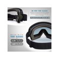 thumbnail image 2 of OutdoorMaster Lunettes de Ski OTG - Noir - Lentille Bleu Pâle, 2 of 2