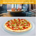 thumbnail image 3 of 9.6 Inch Microwave Plate Spare Microwave Dish Durable Universal Microwave Turntable Glass Plates Round Replacement Plate, 3 of 7