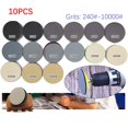 thumbnail image 3 of MYG 10PCS 3 Inch Silicon Carbide Sanding Discs Wet/Dry Sanding Sandpaper 240-10000#, 3 of 7