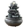 thumbnail image 4 of simhoa Cascade Intérieure Illuminée Maison Terrasse Pendaison de Crémaillère Bureau Table B, 4 of 8