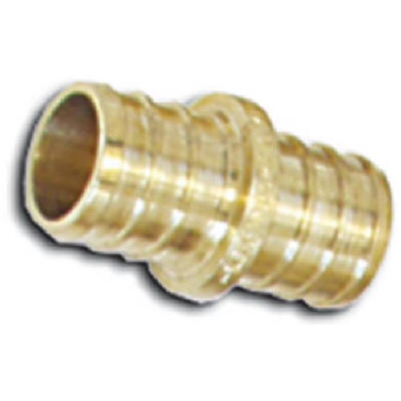 0.75 x 0.75 in. Brass Pex Coupling