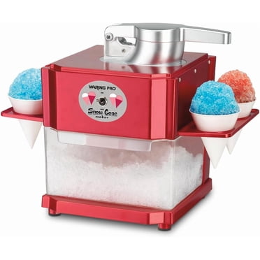 Cuisinart Snow Cone Machine, Home Shaved Ice Maker for Snow Cones, Snow Cone Maker with Reuseable Paper Cups, Makes 5 Icy Cones for Slushies, Frozen Drinks (SCM-10P1C)