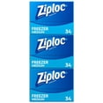 thumbnail image 4 of Ziploc Freezer Bags Medium, 4 of 8
