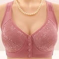 thumbnail image 2 of Yuzhih Seamless Front Closure Bras for Women with Soft Support Full Coverage Everyday Bra Non-padded Wireless Bralette, 2 of 6