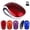 red, variant on YOPTOP Wireless Mouse  Computer Mouse Wireless 2.4G USB Cordless Mouse with 3 Adjustable DPI  6 Buttons  Ergonomic Portable Silent Mice for Laptop PC Computer Mac Chromebook,Purple