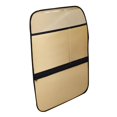 thumbnail image 1 of jinwen Back Seat Protector Kick Mat Interior Accessories Easy Cleaning Portable Beige Full, 1 of 9