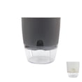 thumbnail image 2 of 2 Layer Plastic Plant Pots Self Watering Flower Planters Flower Pots for Indoor Outdoor with Cotton Rope, 2 of 9