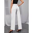 thumbnail image 2 of U.Vomade Women's High Rise Jeans Ladies Wide Leg Jeans, 2 of 6