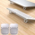 thumbnail image 1 of Laptop Stand under $5! CQCYD Laptop Stand Adhesive Mount, Portable Aluminum Alloy Riser, Desktop Height Adjustment Pad, Space Saving Computer Stand, Heat Dissipation Laptop Holder, 1 of 7