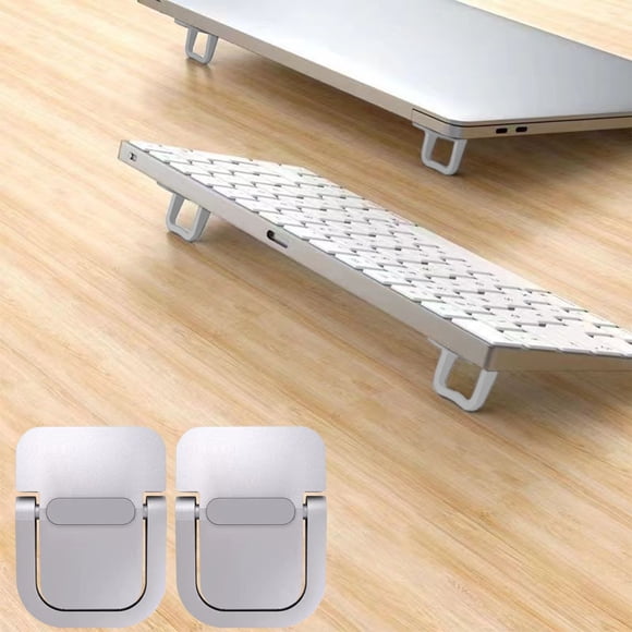 Cameland Laptop Stand Invisible Adhesive Stand Desktop Height Pad Stand Mini Portable Height Stand