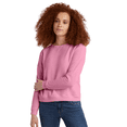 thumbnail image 1 of Hanes Chandail en Molleton Col Rond ComfortSoft EcoSmart pour Femmes, m, Rose Vif, 1 of 3