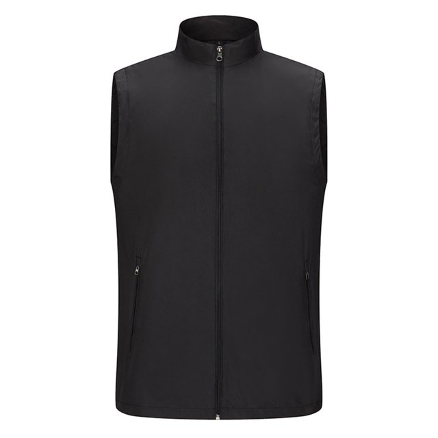 MeetoTime Veste Sans Manches Coupe-Vent pour Femmes, Légère, à Fermeture Éclair, Manteau Sans Manches avec Poches