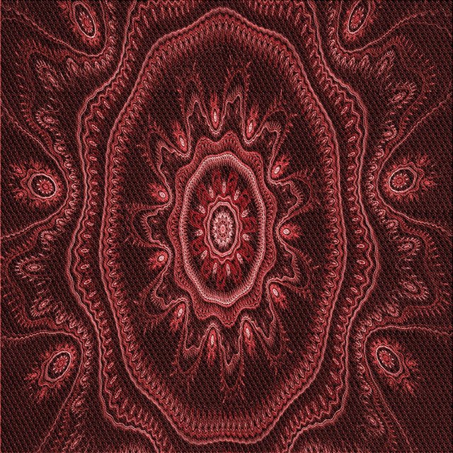 Ahgly Company Machine Washable Indoor Square Transitional Fire Brick Red Area Rugs, 4' Square